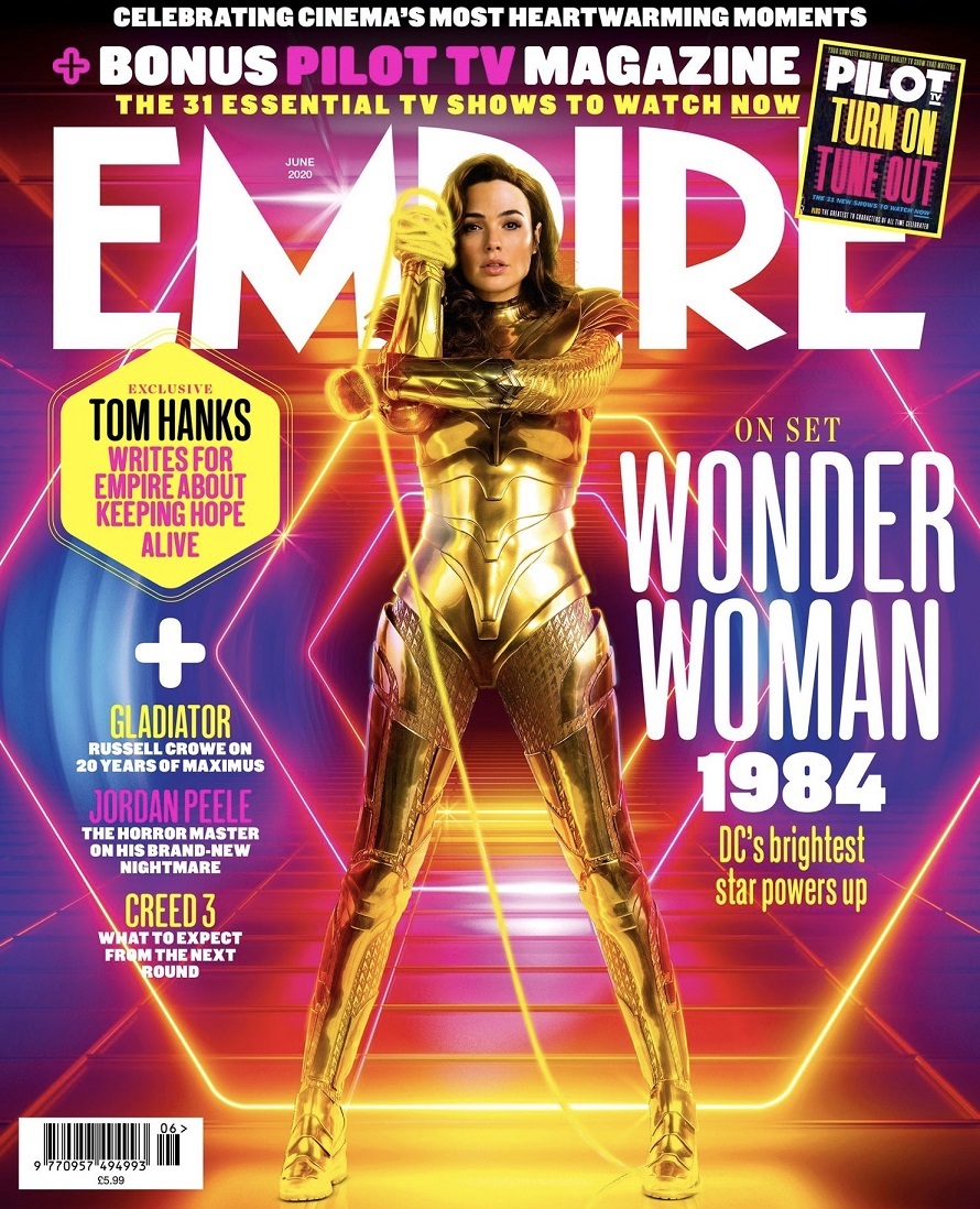 Empire front cover - Wonder Woman