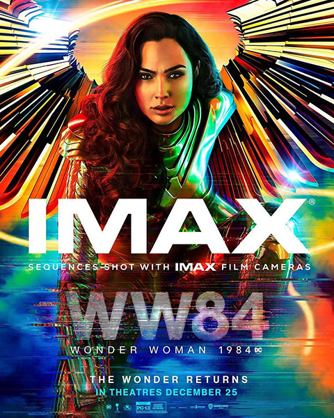 IMAX Gal Gadot for Wonder Woman 1984