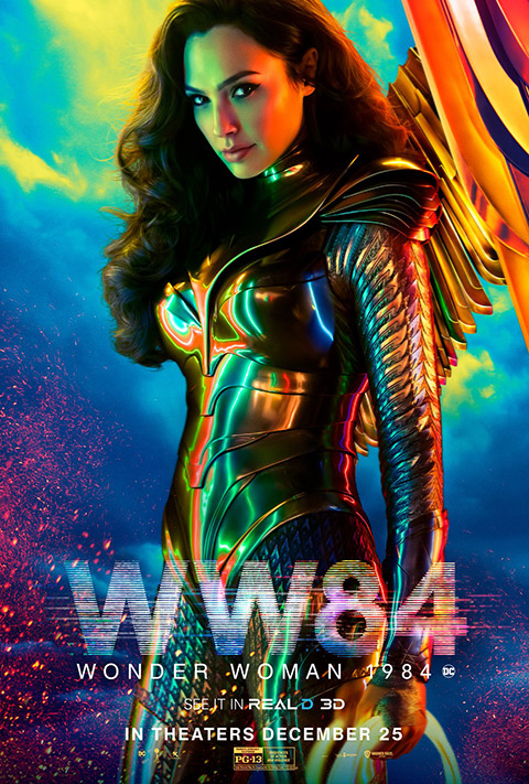 Gal Gadot for Wonder Woman 1984 poster