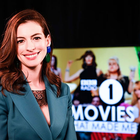 Sarah is the personal makeup artist to Anne Hathaway on ‘The Hustle’ press tour in London